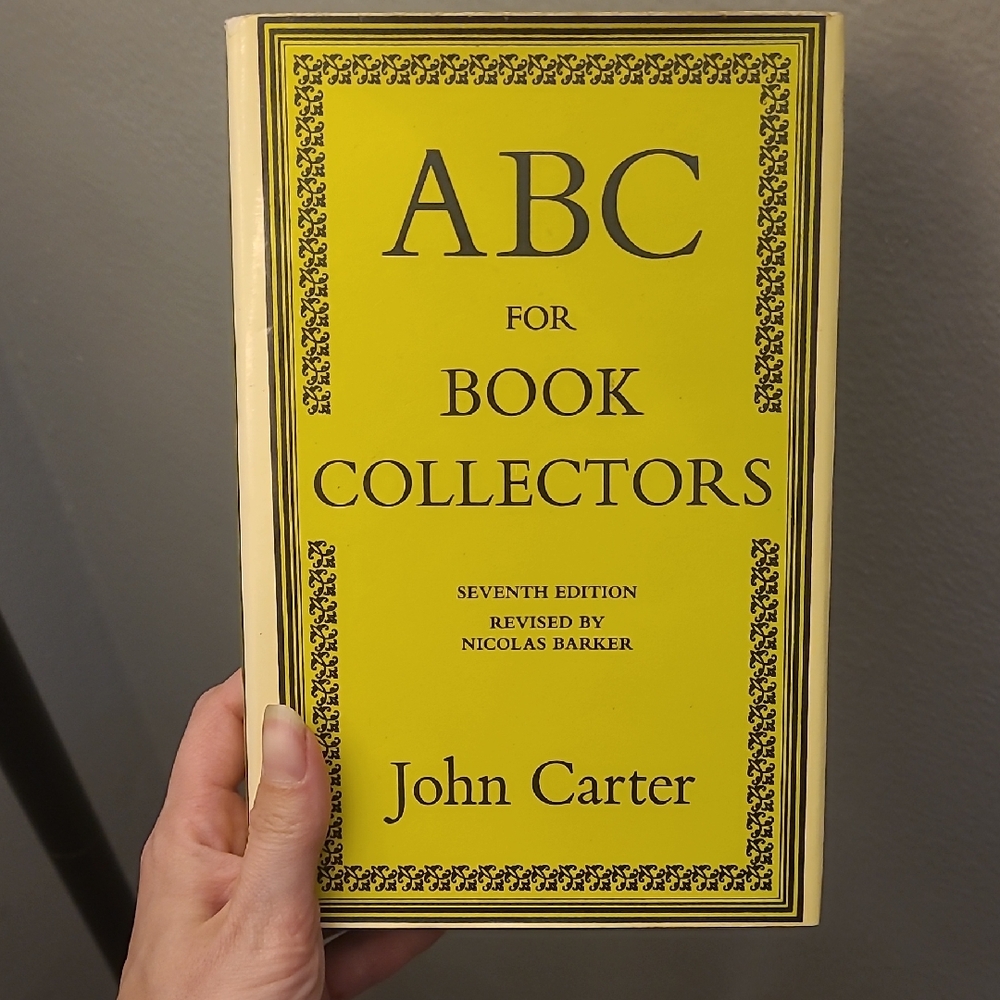 Vintage Yellow and Black Coffee Table Book